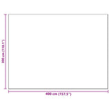 Tappeto da esterno ARAKIL Grigio 300 x 400 cm PP