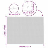 Rete per Gatti Trasparente 4x3 m in Nylon