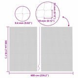 Rete per Gatti Trasparente 6x3 m in Nylon