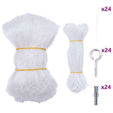 Rete per Gatti Trasparente 8x3 m in Nylon