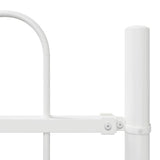 Recinzione per Giardino BOXTEL 2 pcs 3,4 x 0,6 m Bianco
