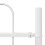 Recinzione per Giardino 3 pcs Bianco 5,1 x 0,8 m