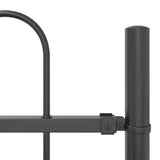 Recinzione per Giardino 6 pcs Grigio 10,2 x 1,5 m