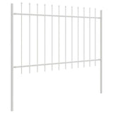Recinzione per Giardino 6 pcs Bianco 10,2 x 0,8 m