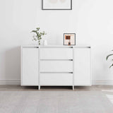 Credenza con cassetto Bianco 120 x 41 x 75 cm Legno truciolato