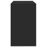 Credenza con cassetto Nero 120 x 41 x 75 cm Legno truciolato