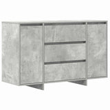 Credenza Grigio cemento 120 x 41 x 75 cm Legno truciolato