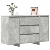 Credenza Grigio cemento 120 x 41 x 75 cm Legno truciolato