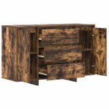 Credenza Rovere fumo 120 x 41 x 75 cm Legno truciolato