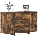 Credenza Rovere fumo 120 x 41 x 75 cm Legno truciolato