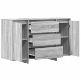Credenza Grigio Sonoma 120 x 41 x 75 cm Legno truciolato