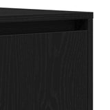 Credenza Rovere Nero 120 x 41 x 75 cm Legno truciolato