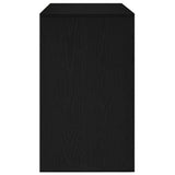 Credenza Rovere Nero 120 x 41 x 75 cm Legno truciolato