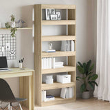 Libreria rovere sonoma 80 x 30 x 198 cm Legno truciolato