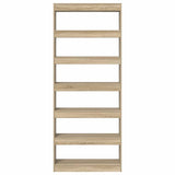Armadio per Libri Rovere Sonoma 80 x 30 x 198 cm