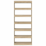 Libreria rovere sonoma 80 x 30 x 198 cm Legno truciolato