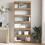 Armadio per Libri 6 livelli 80 x 30 x 198 cm Legno truciolato