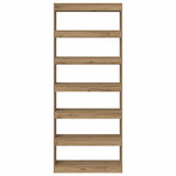 Armadio per Libri 6 livelli 80 x 30 x 198 cm Legno truciolato