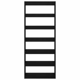 Libreria Rovere nero 80 x 30 x 198 cm Legno truciolato