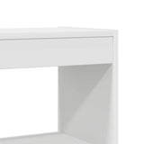 Armadio per Libri Bianco 100 x 30 x 198 cm Legno truciolato