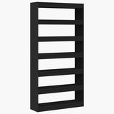 Armadio per Libri Nero Legno truciolato