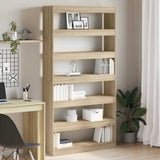 Armadio per Libri Rovere Sonoma 100 x 30 x 198 cm