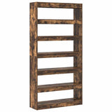 Armadio per Libri Rovere fumé 100 x 30 x 198 cm
