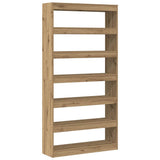 Armadio per Libri 6 livelli 100 x 30 x 198 cm Legno truciolato