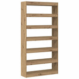 Armadio per Libri 6 livelli 100 x 30 x 198 cm Legno truciolato
