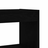 Armadio per Libri Rovere Nero 100 x 30 x 198 cm