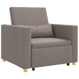 Divano letto estraibile singolo Talpa 90 x 165 x 87 cm Tessuto