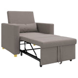 Divano letto estraibile singolo Talpa 90 x 165 x 87 cm Tessuto
