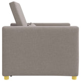 Divano letto estraibile singolo Talpa 90 x 165 x 87 cm Tessuto