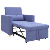 Divano letto estraibile singolo Blu Jeans 90 x 165 x 87 cm