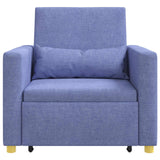 Divano letto estraibile singolo Blu Jeans 90 x 165 x 87 cm