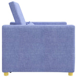 Divano letto estraibile singolo Blu Jeans 90 x 165 x 87 cm