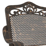 Sedia da Giardino 2 pcs Bronzo 55 x 55 x 92,5cm Alluminio