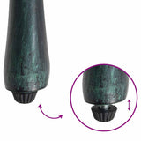 Sedia da Giardino 2 pcs Verde 53 x 51 x 88,5cm Alluminio