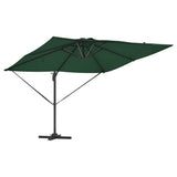 Ombrellone Verde 286 x 284 x 270 cm Alluminio e Poliestere