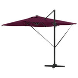 Ombrellone Rosso Bordeaux 286 x 284 x 270 cm