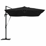 Parasol Roma a braccio Nero e Nero 352 x 251 x 265 cm