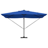 Ombrellone 352 x 251 x 265 cm Poliestere e Alluminio Azzurro