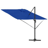 Parasol Roma Blu 286 x 285 x 265 cm Poliestere e Alluminio