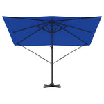 Parasol Roma Blu 286 x 285 x 265 cm Poliestere e Alluminio