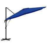 Parasol Roma Blu 286 x 285 x 265 cm Poliestere e Alluminio