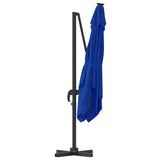 Parasol Roma Blu 286 x 285 x 265 cm Poliestere e Alluminio
