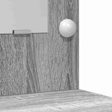 Tavolo da Trucco con cassetto Grigio chiaro 78.5 x 41 x 135 cm