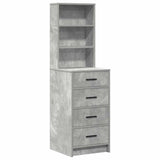 Tavolo da Trucco con cassetto 2 pcs Grigio 50 x 41 x 135 cm
