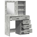 Tavolo da Trucco con cassetto 2 pcs Grigio 50 x 41 x 135 cm