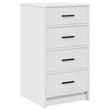 Tavolo da Trucco con cassetto 3 pcs Bianco Legno truciolato